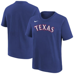 MLB Texas Rangers Nike Youth Wordmark T-Shirt