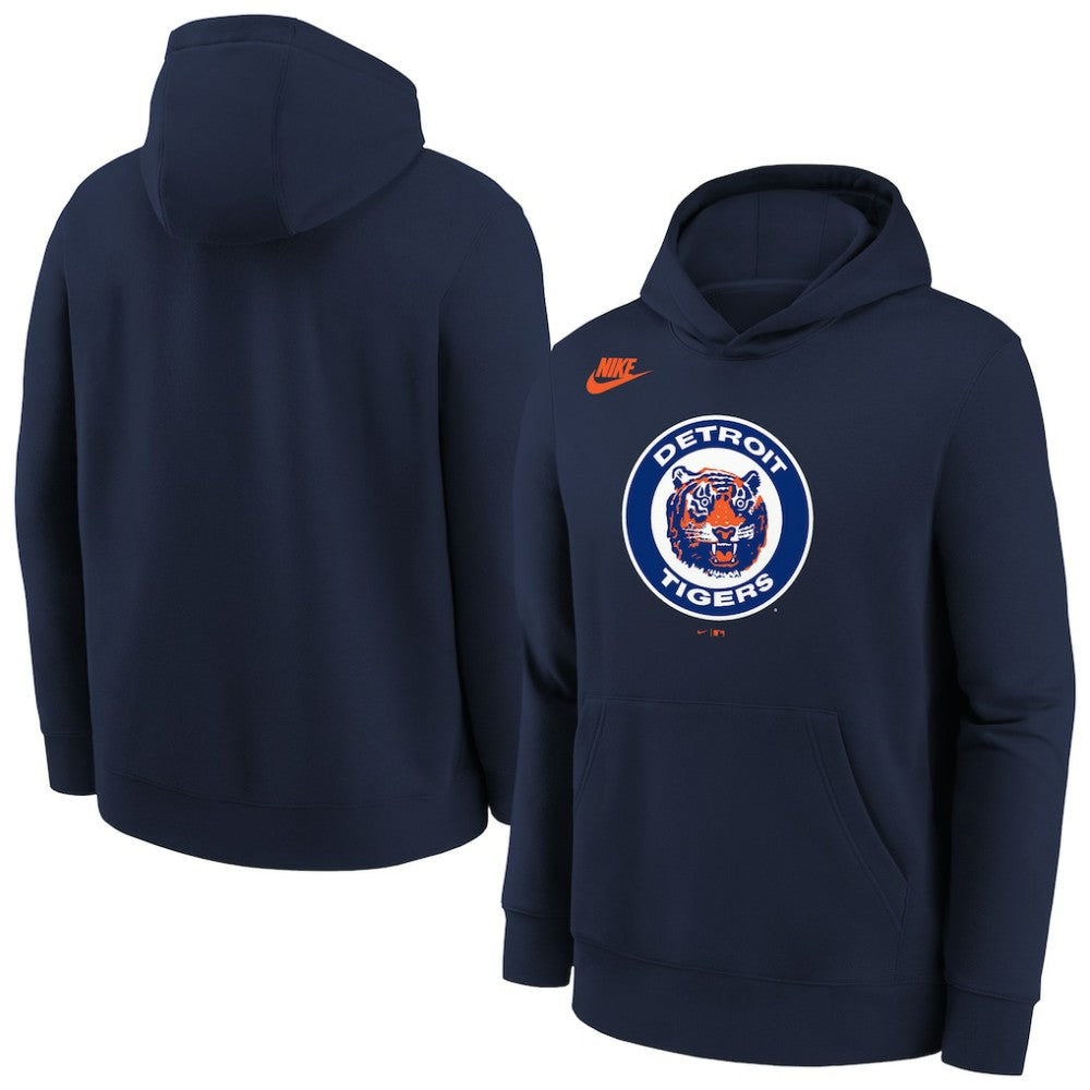 MLB Detroit Tigers Nike Youth Club Fleece Hoodie