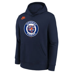 MLB Detroit Tigers Nike Youth Club Fleece Hoodie