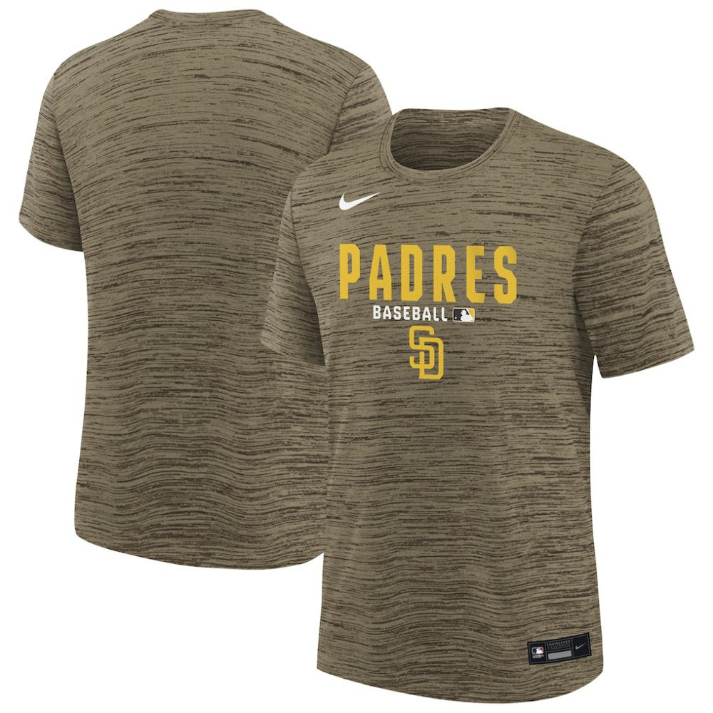 MLB San Diego Padres Nike Youth Authentic Collection Velocity Dri-FIT T-Shirt