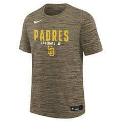 MLB San Diego Padres Nike Youth Authentic Collection Velocity Dri-FIT T-Shirt