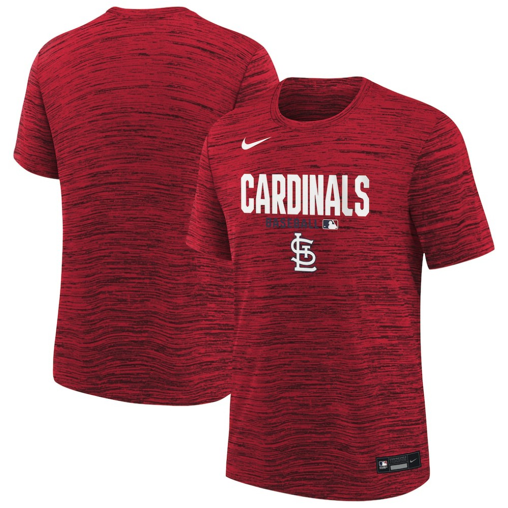 MLB St. Louis Cardinals Nike Youth Authentic Collection Velocity Dri-FIT T-Shirt