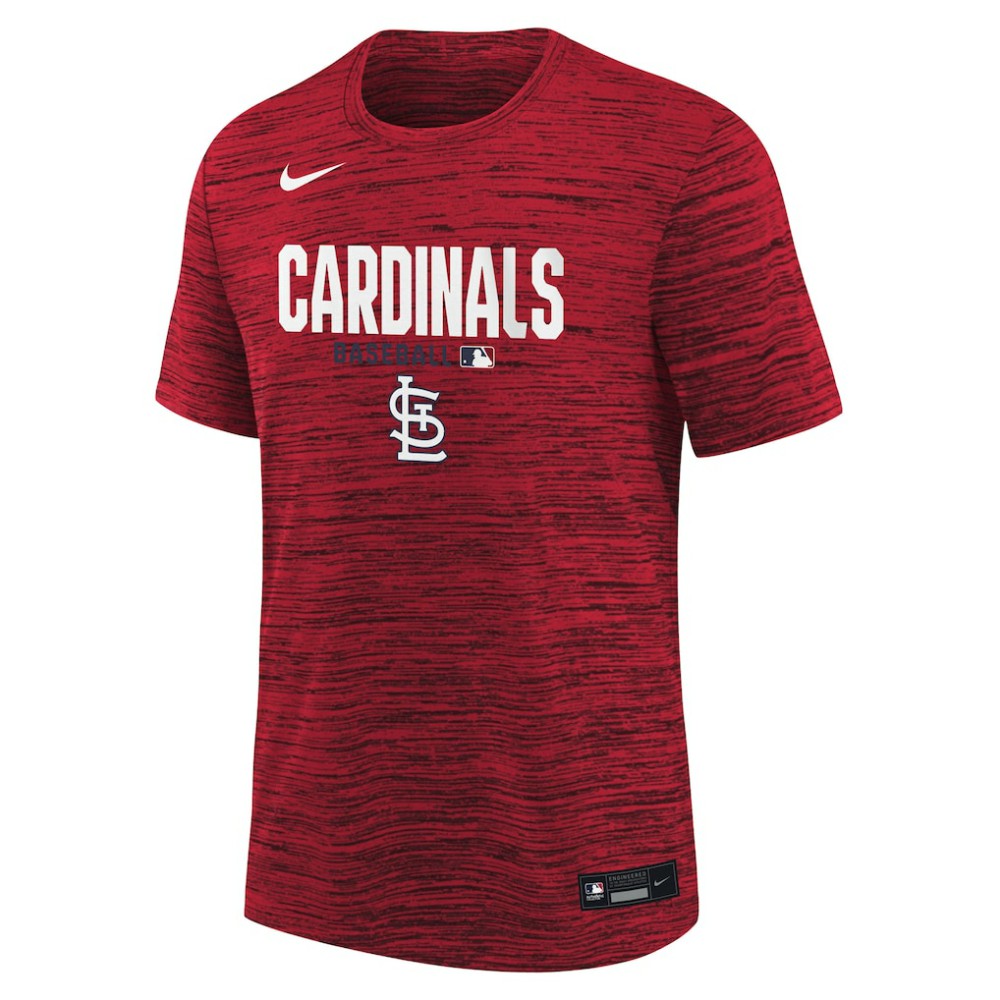 MLB St. Louis Cardinals Nike Youth Authentic Collection Velocity Dri-FIT T-Shirt