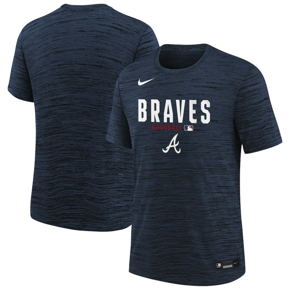 MLB Atlanta Braves Nike Youth Authentic Collection Velocity Dri-FIT T-Shirt