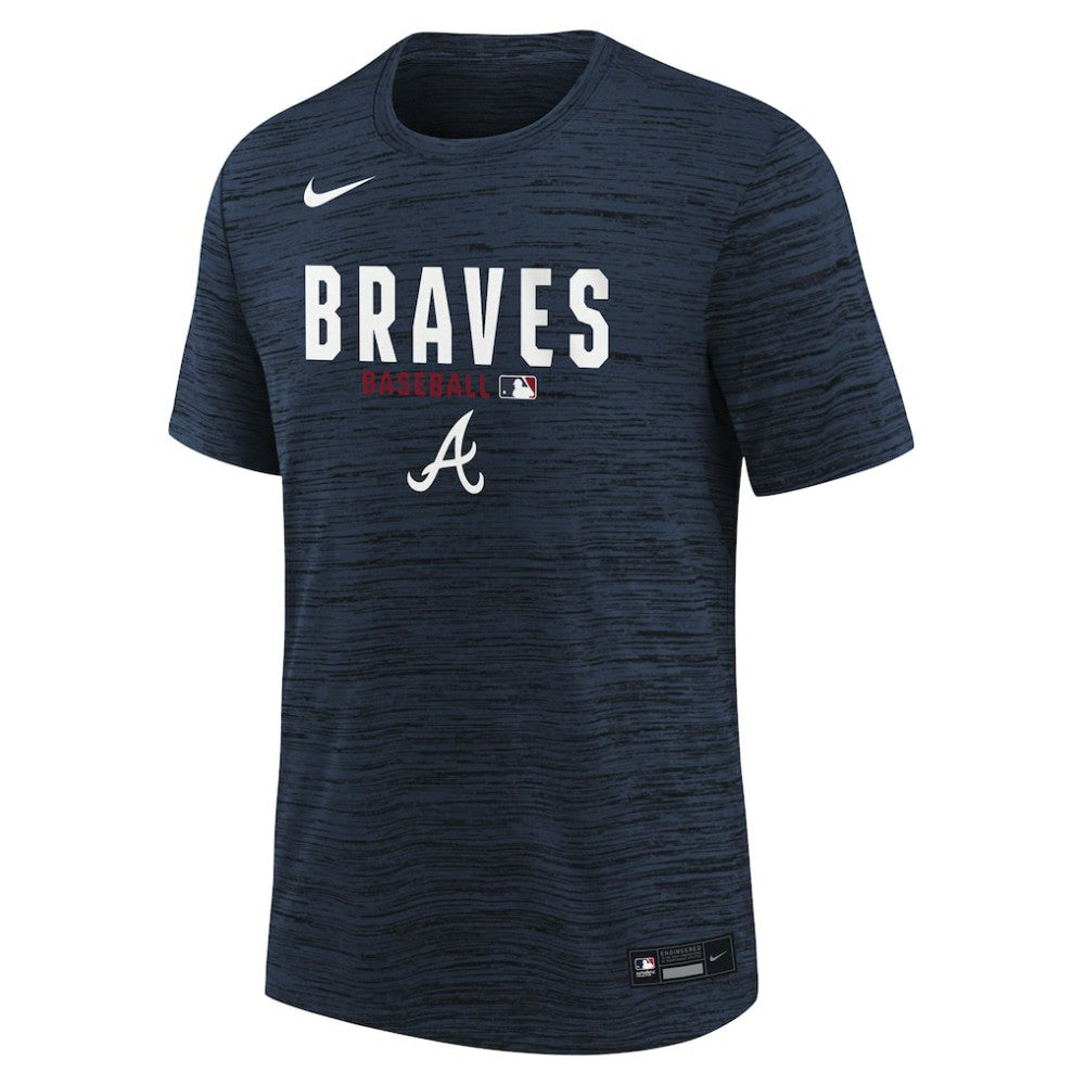 MLB Atlanta Braves Nike Youth Authentic Collection Velocity Dri-FIT T-Shirt
