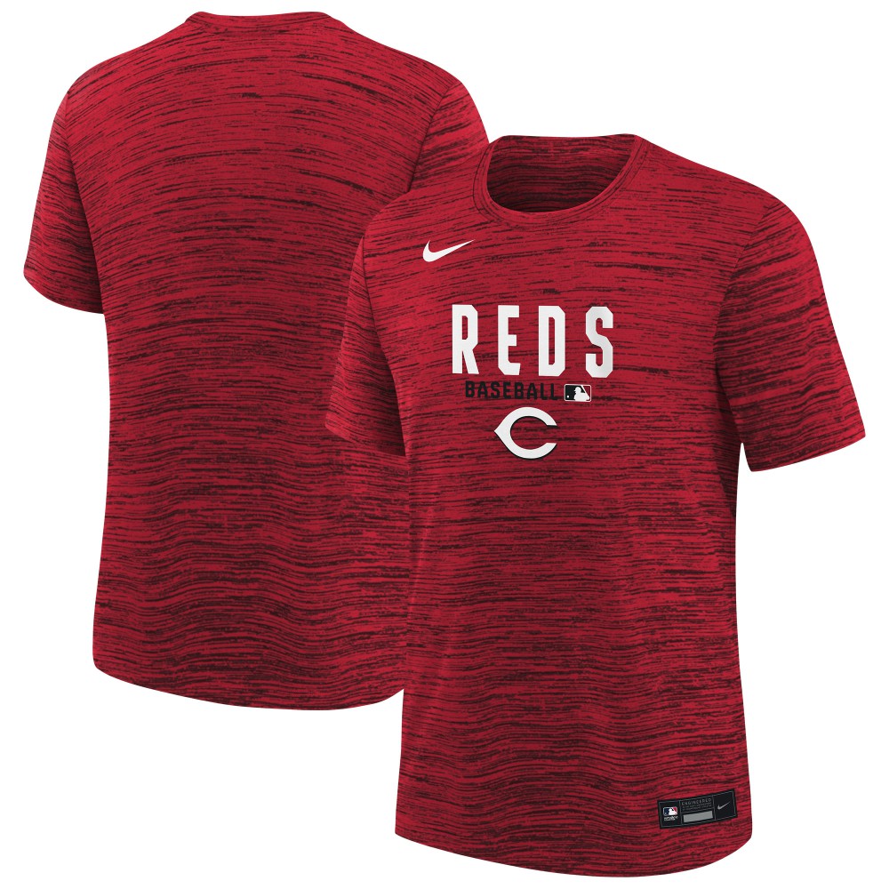 MLB Cincinnati Reds Nike Youth Authentic Collection Velocity Dri-FIT T-Shirt