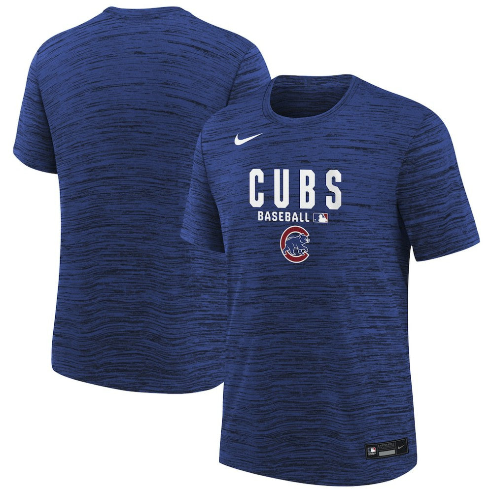 MLB Chicago Cubs Nike Youth Authentic Collection Velocity Dri-FIT T-Shirt