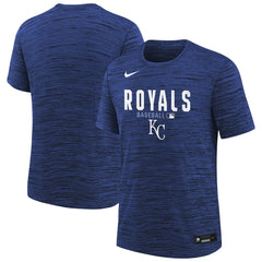 MLB Kansas City Royals Nike Youth Authentic Collection Velocity Dri-FIT T-Shirt