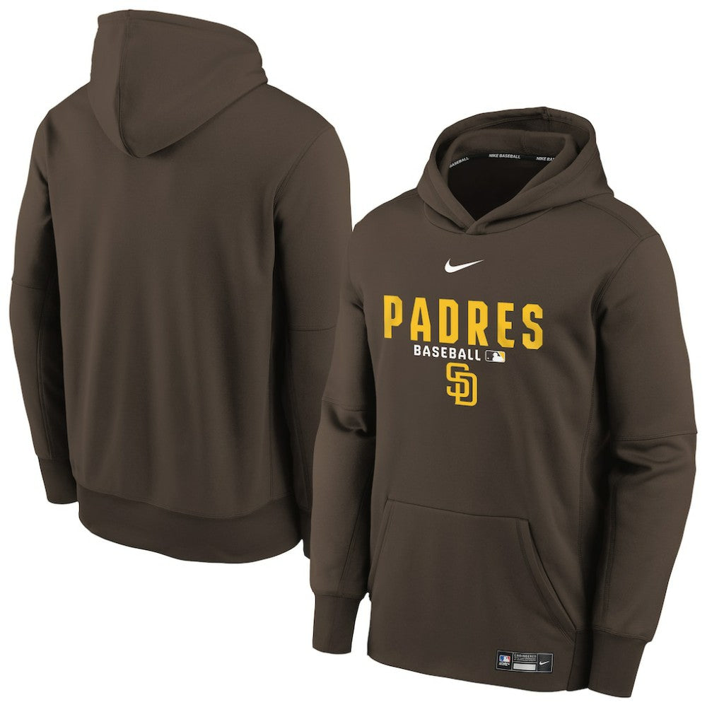 MLB San Diego Padres Nike Youth Authentic Collection Therma-FIT Hoodie