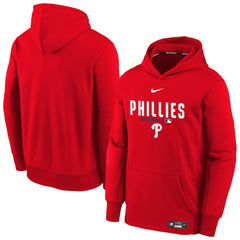 MLB Philadelphia Phillies Nike Youth Authentic Collection Therma-FIT Hoodie