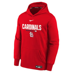 MLB St. Louis Cardinals Nike Youth Authentic Collection Therma-FIT Hoodie