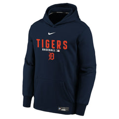 MLB Detroit Tigers Nike Youth Authentic Collection Therma-FIT Hoodie