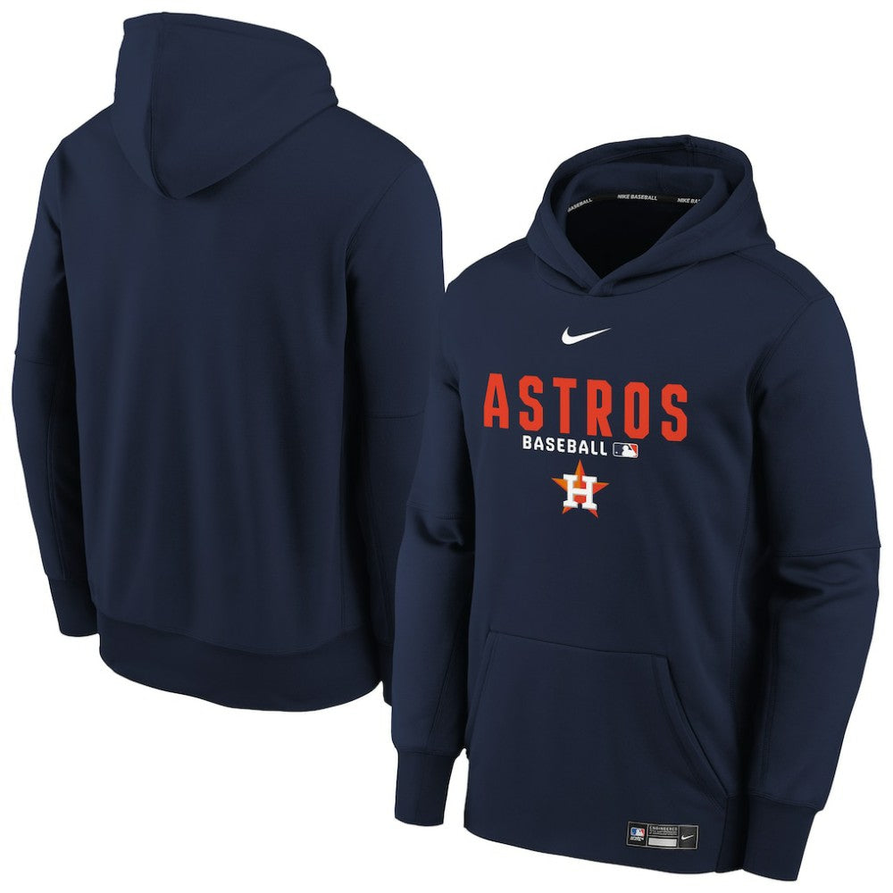 MLB Houston Astros Nike Youth Authentic Collection Therma-FIT Hoodie