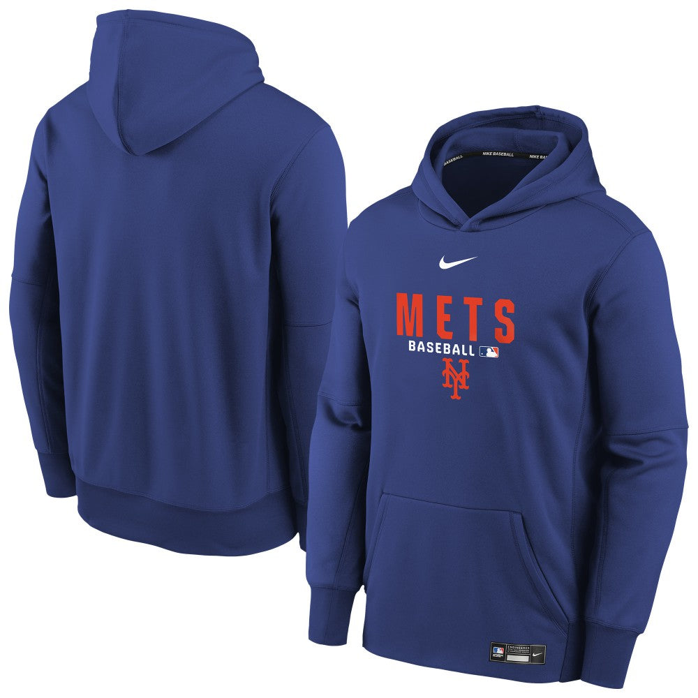 MLB New York Mets Nike Youth Authentic Collection Therma-FIT Hoodie