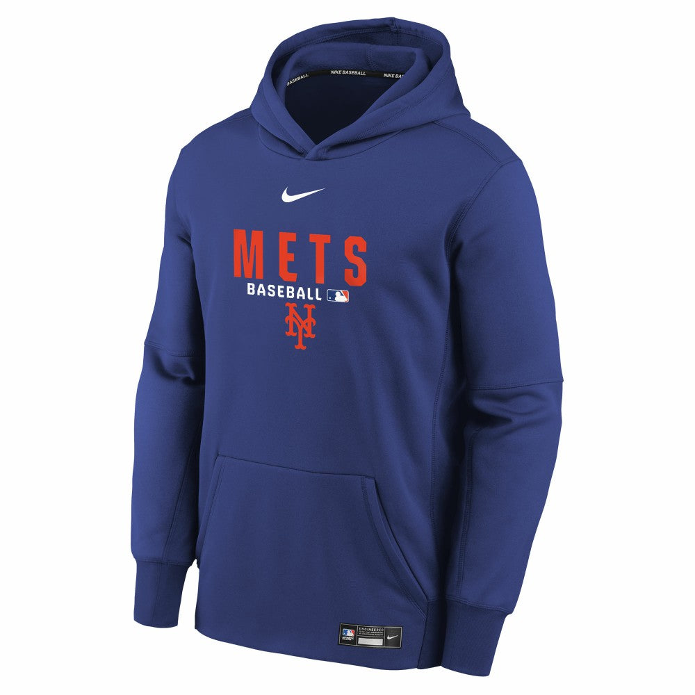 MLB New York Mets Nike Youth Authentic Collection Therma-FIT Hoodie