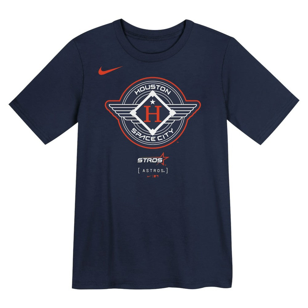 MLB Houston Astros Nike Preschool City Connect Logo T-Shirt