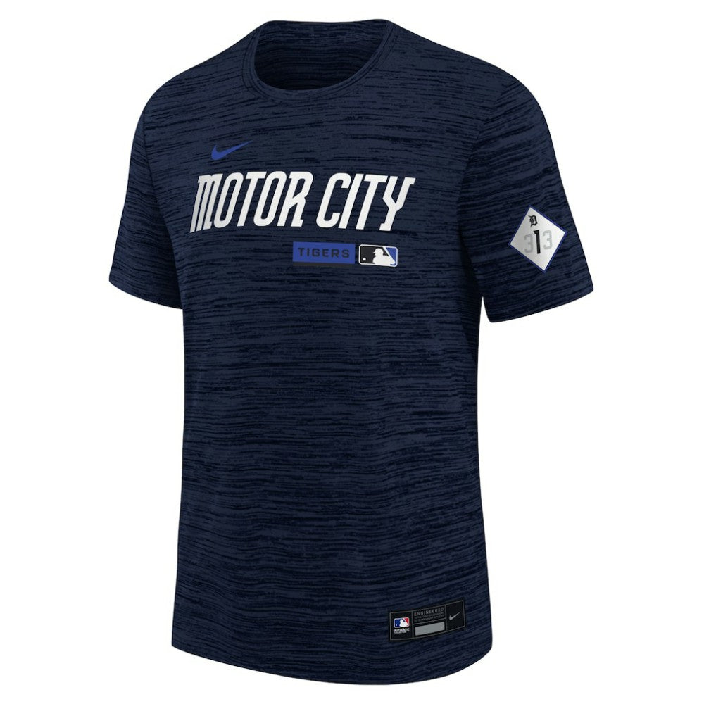 MLB Detroit Tigers Nike Youth Authentic Collection Velocity Dri-FIT T-Shirt