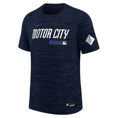 MLB Detroit Tigers Nike Youth Authentic Collection Velocity Dri-FIT T-Shirt