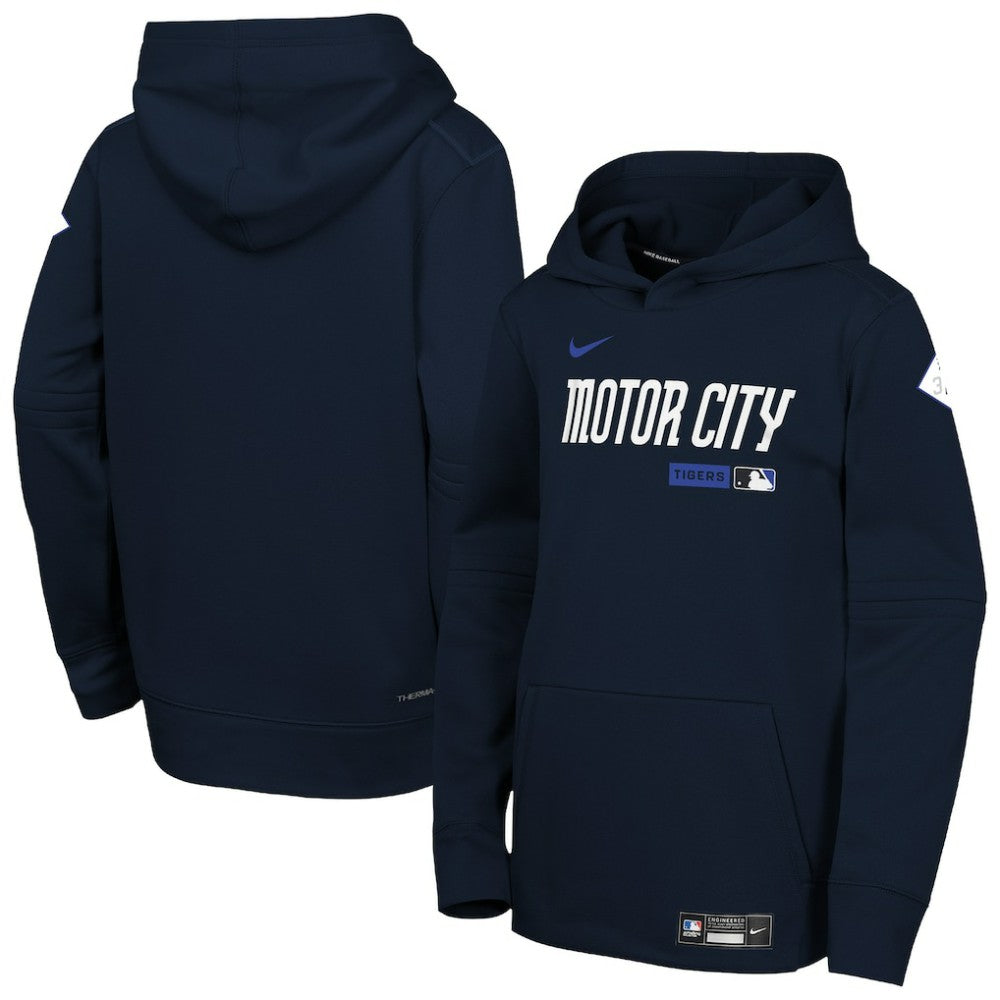 MLB Detroit Tigers Nike Youth Authentic Collection City Connect Therma-FIT Hoodie