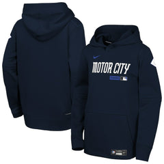 MLB Detroit Tigers Nike Youth Authentic Collection City Connect Therma-FIT Hoodie