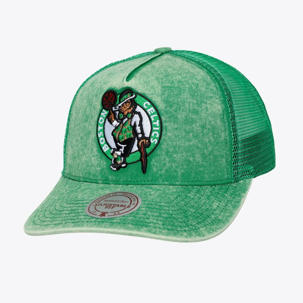 NBA Boston Celtics Gameday Snow Wash Adjustable Trucker Hat