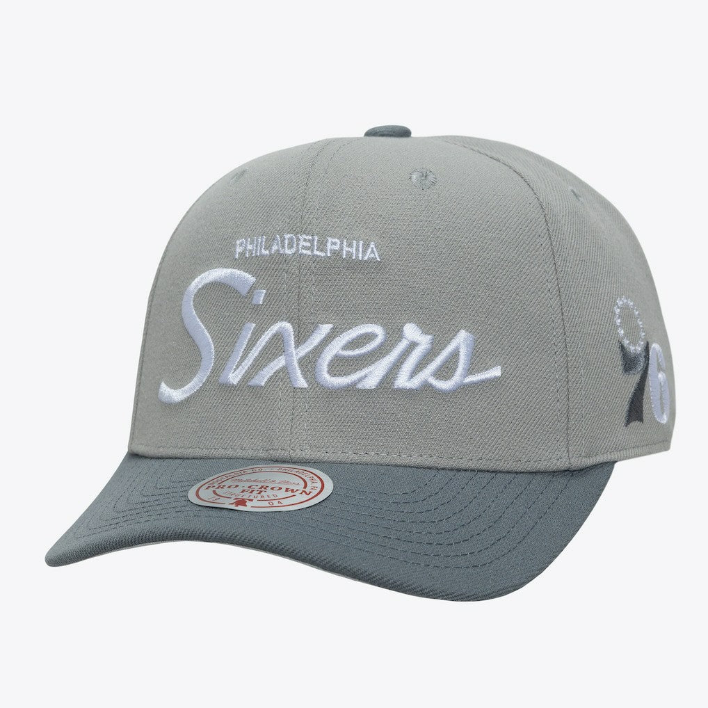 NBA Philadelphia 76ers Thunderstorm Head Coach Pro Crown Snapback Hat