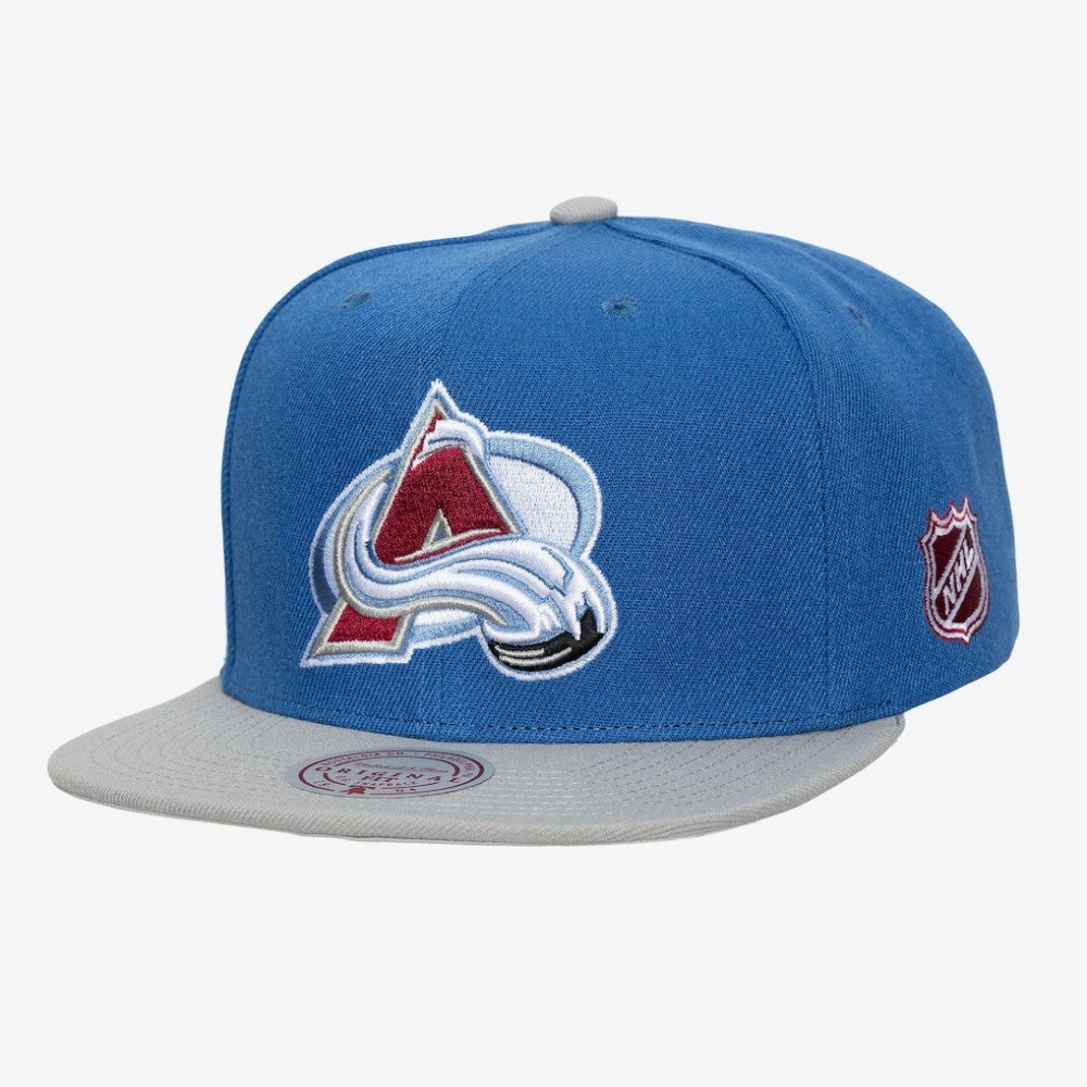 NHL Blue Colorado Avalanche Mitchell & Ness Legendary Home Snapback Hat