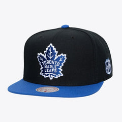 NHL Black Toronto Maple Leafs Mitchell & Ness Legendary Home Snapback Hat