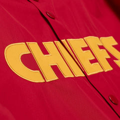 Coaches Full-Snap Hooded Windbreaker Jacket - Kansas City Chiefs