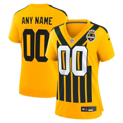 Women's Alternate 1933 Throwback Game Custom Jersey - Pittsburgh Steelers