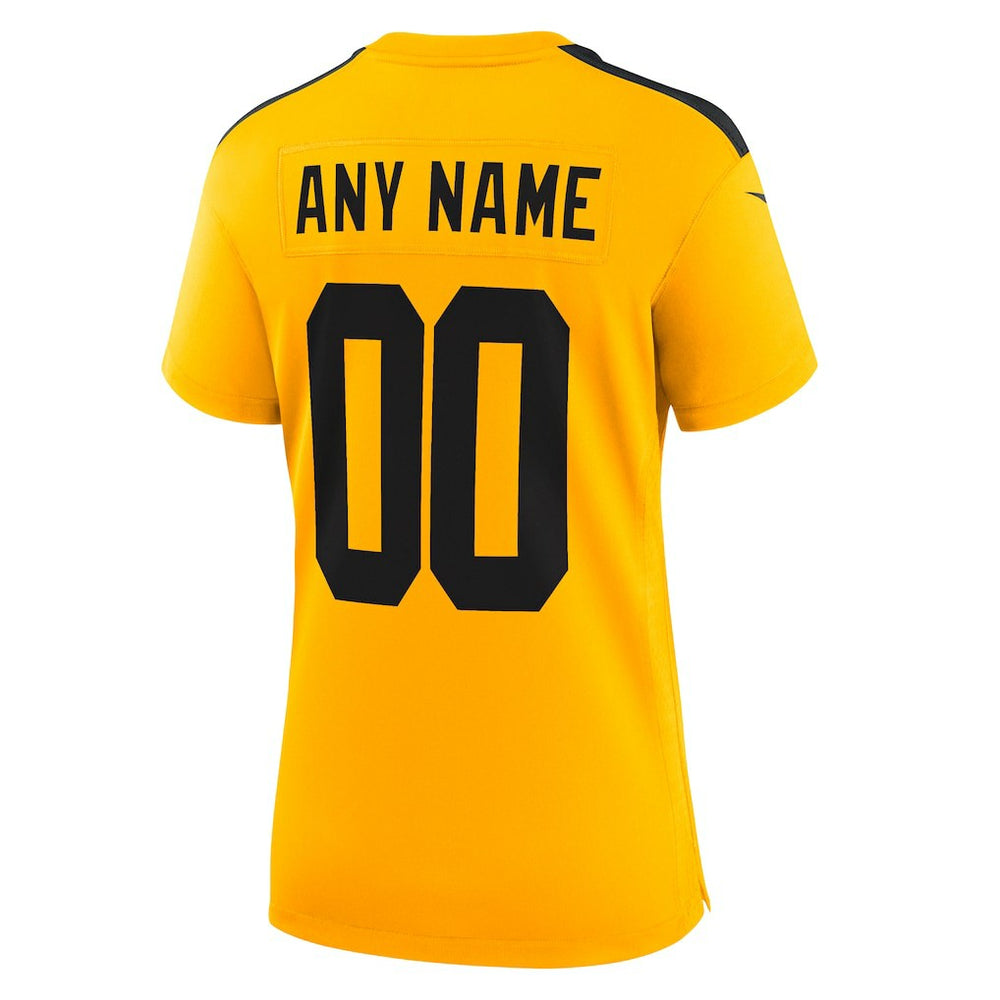 Women's Alternate 1933 Throwback Game Custom Jersey - Pittsburgh Steelers