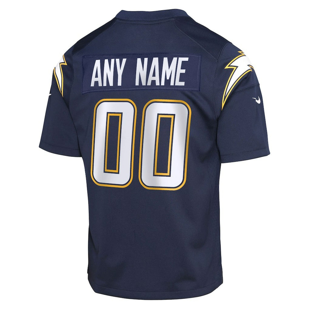 Youth Alternate Super Chargers Game Custom Jersey - Los Angeles Chargers