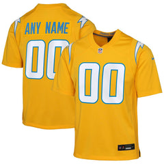 Youth Alternate Charger Power Game Custom Jersey - Los Angeles Chargers