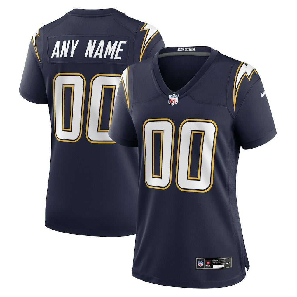 Women's Alternate Super Chargers Game Custom Jersey - Los Angeles Chargers
