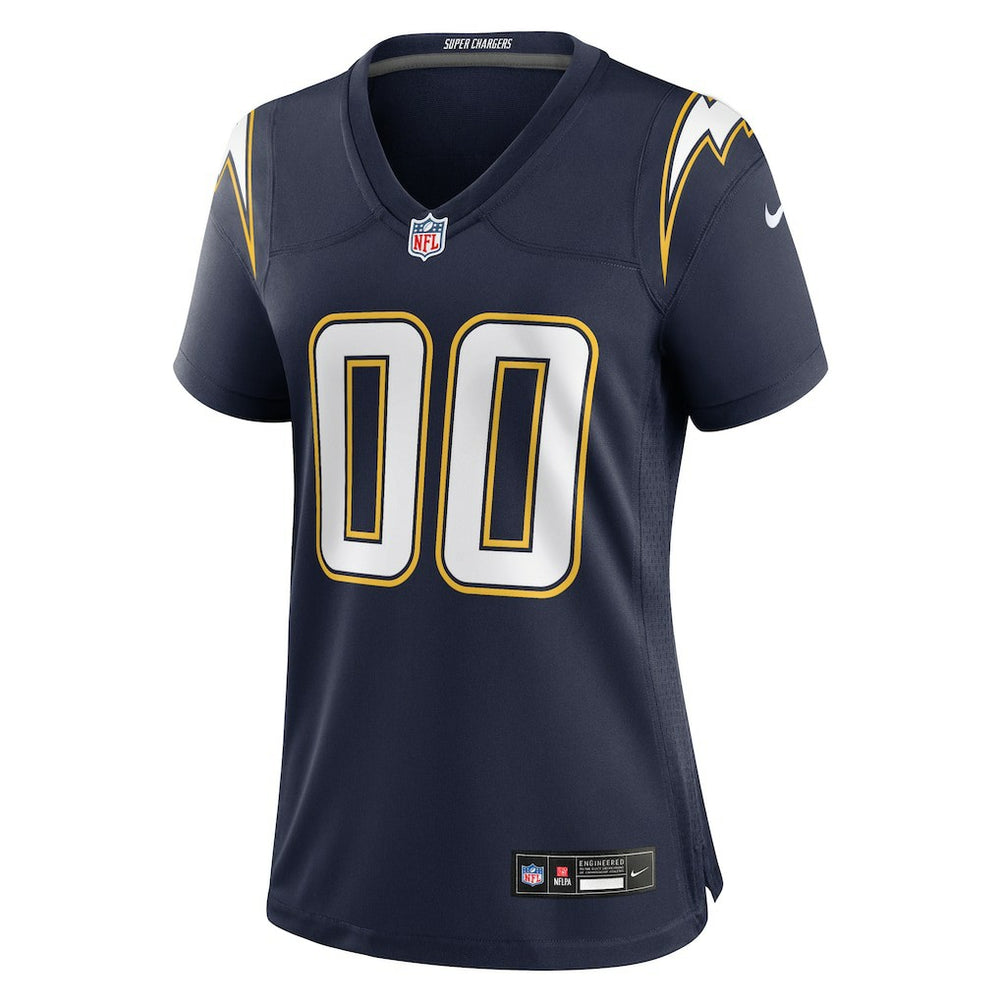 Women's Alternate Super Chargers Game Custom Jersey - Los Angeles Chargers