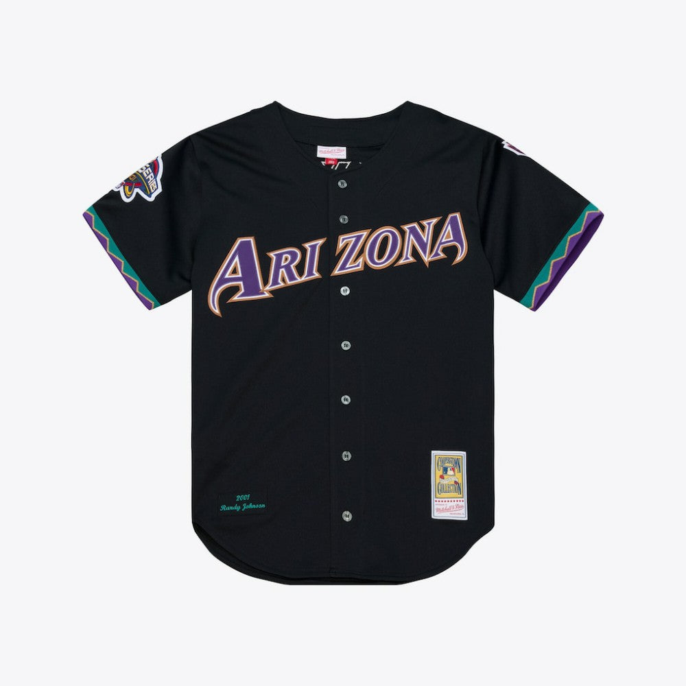 MLB Randy Johnson Arizona Diamondbacks Mitchell & Ness 2001 Authentic Jersey