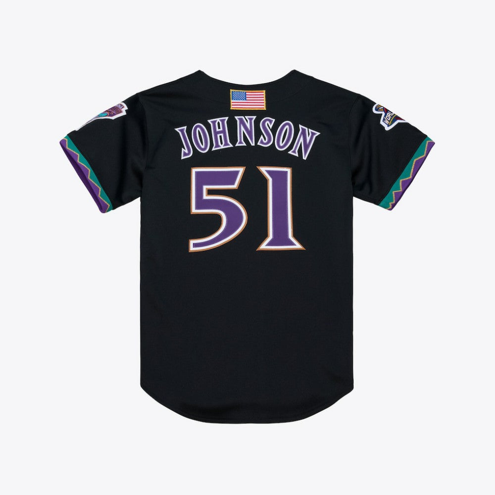 MLB Randy Johnson Arizona Diamondbacks Mitchell & Ness 2001 Authentic Jersey