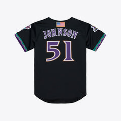 MLB Randy Johnson Arizona Diamondbacks Mitchell & Ness 2001 Authentic Jersey
