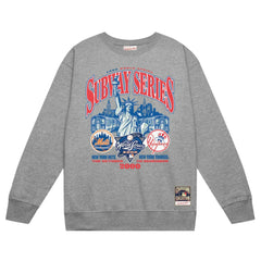 MLB New York Yankees vs. New York Mets Mitchell & Ness 2000 World Series Pullover Sweatshirt