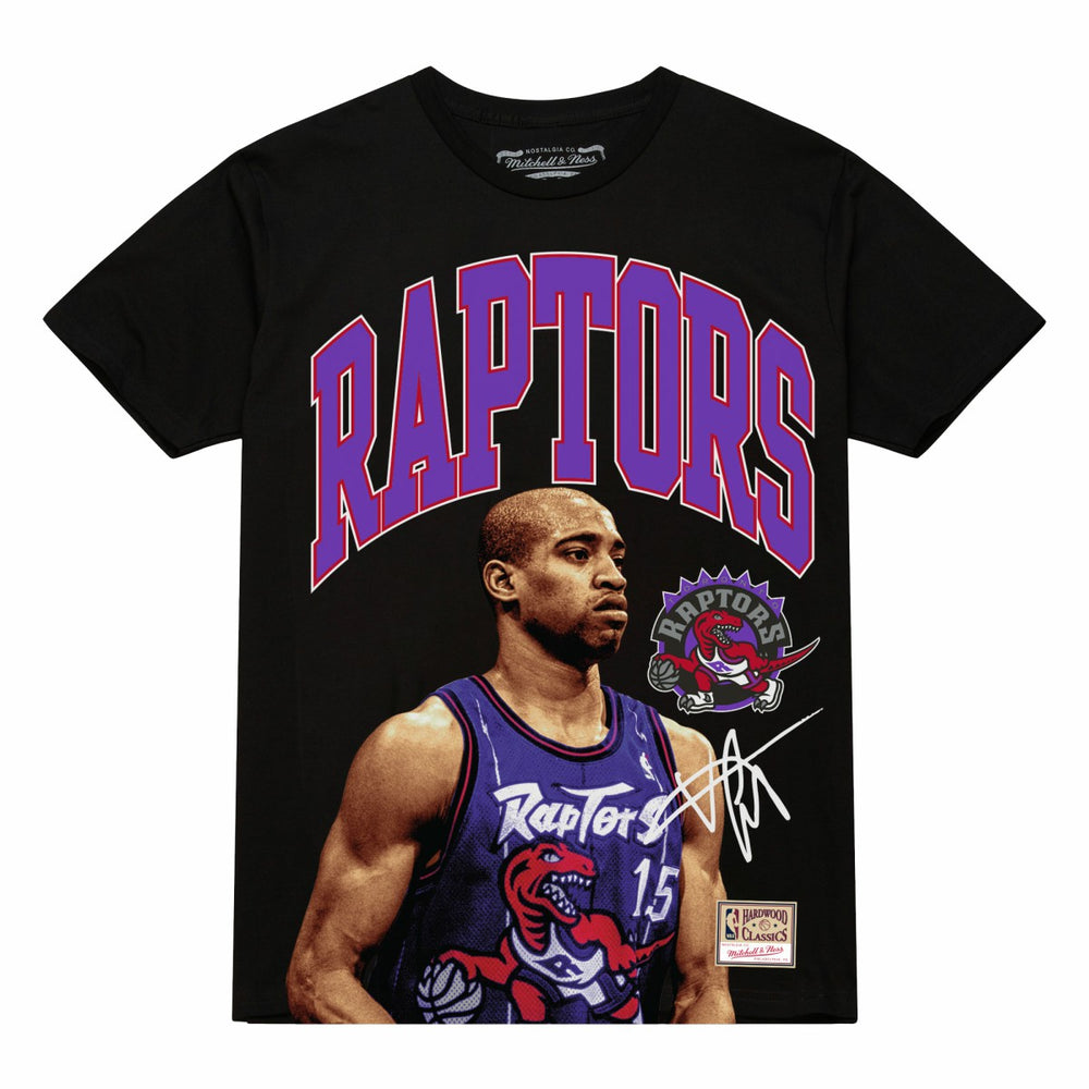 NBA Vince Carter Toronto Raptors Hardwood Classics Player Arch T-Shirt