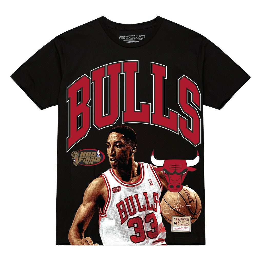 NBA Scottie Pippen Chicago Bulls Hardwood Classics Player Arch T-Shirt sale