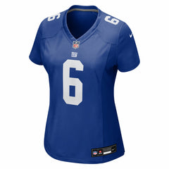 Jaxson Dart  Women's Team Game Jersey - New York Giants
