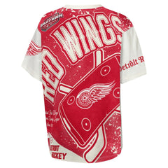 NHL Cream Detroit Red Wings Outerstuff Youth Top Player T-Shirt