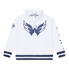 NHL White Washington Capitals Mitchell & Ness Arctic Fleece Hoodie