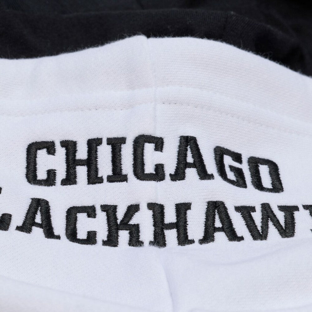 NHL White Chicago Blackhawks Mitchell & Ness Arctic Fleece Hoodie