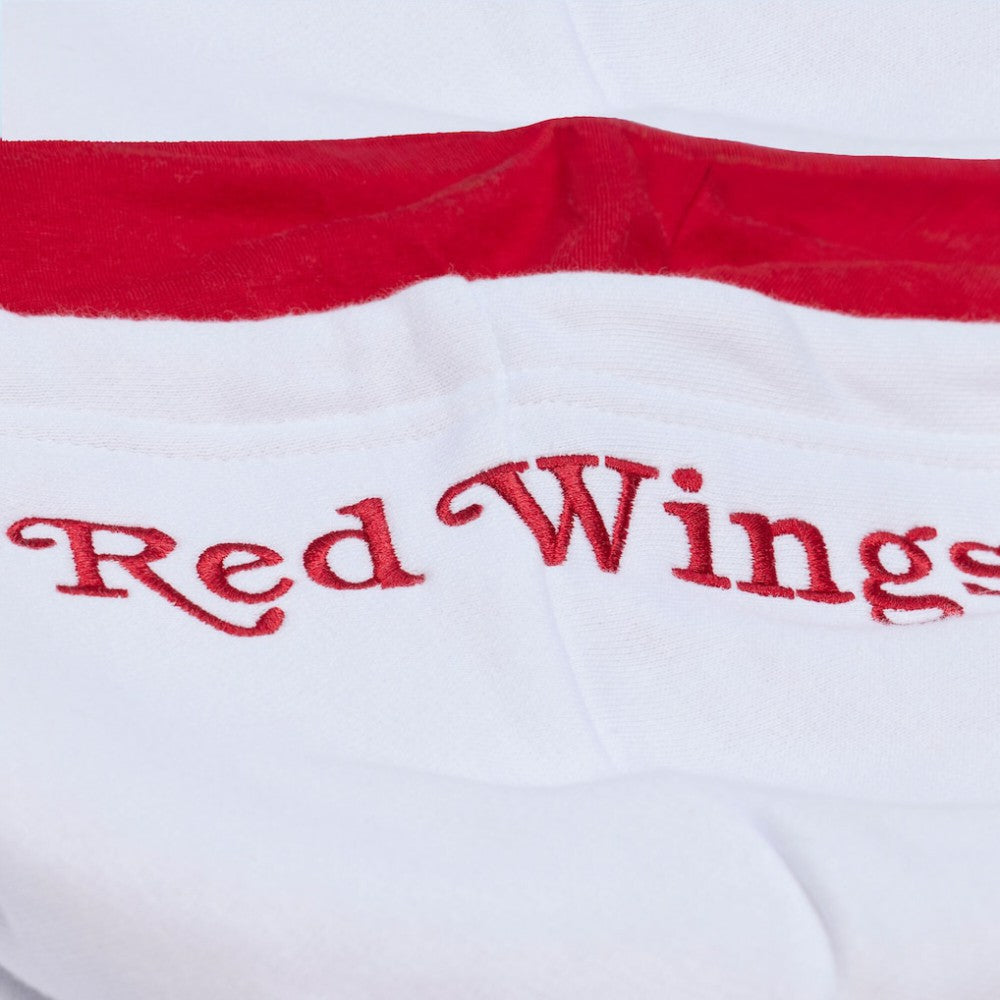 NHL White Detroit Red Wings Mitchell & Ness Arctic Fleece Hoodie