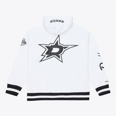 NHL White Dallas Stars Mitchell & Ness Arctic Fleece Hoodie