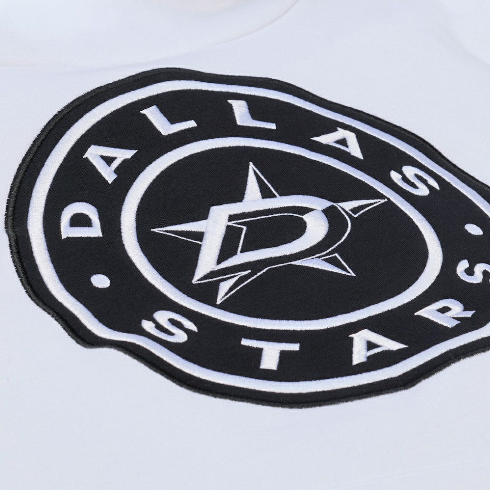 NHL White Dallas Stars Mitchell & Ness Arctic Fleece Hoodie
