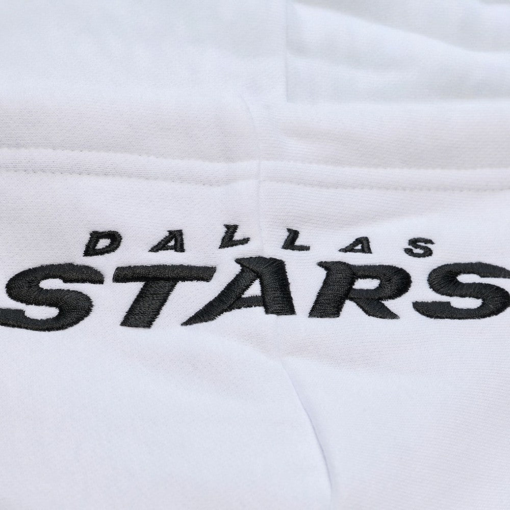 NHL White Dallas Stars Mitchell & Ness Arctic Fleece Hoodie