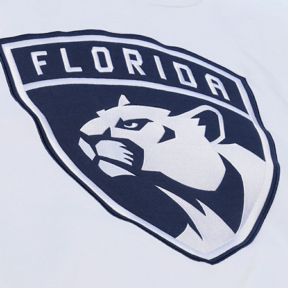 NHL White Florida Panthers Mitchell & Ness Arctic Fleece Hoodie